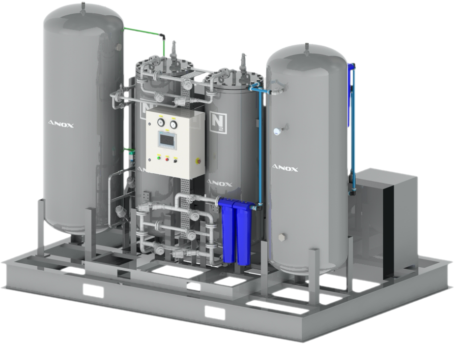 Simple Plug And Play Liquid Nitrogen Generator Malaysia - N-skid Series 